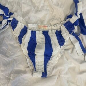 FP Beach Navy/Marin/ White Striped Bikini Bottome ()